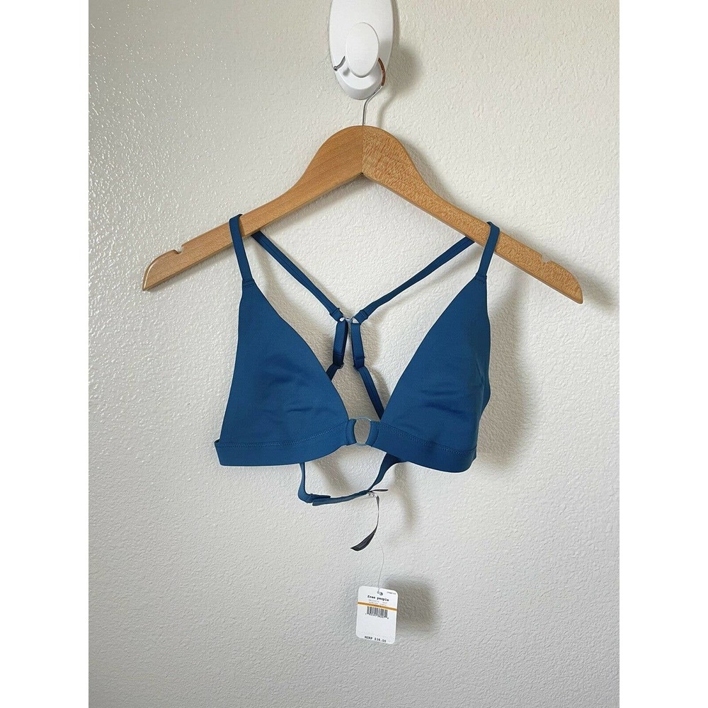 Free People Bra Bralette Blue Oh Scuba